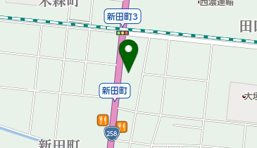 ジャパンレンタカー大垣の地図画像