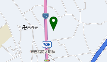 ジャパンレンタカー中津川の地図画像