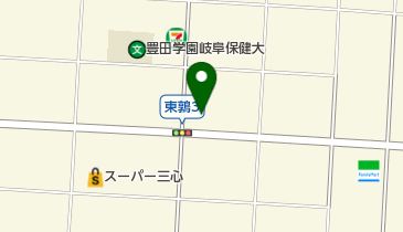 ジャパンレンタカー岐阜アカナベの地図画像