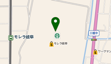 モレラ岐阜ロフトの地図画像