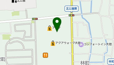 3COINSアクアウォーク大垣店の地図画像