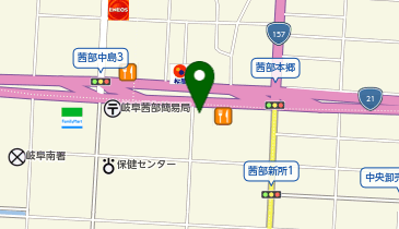 焼肉きんぐ岐阜茜部店の地図画像