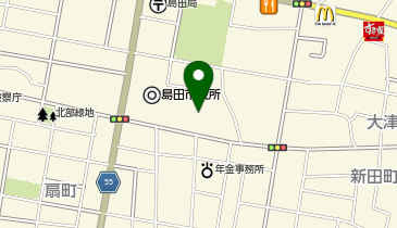 島田市役所の地図画像