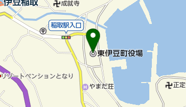 東伊豆町役場の地図画像