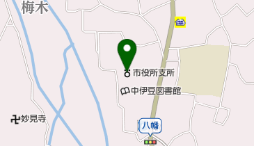 伊豆市中伊豆支所の地図画像