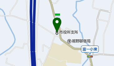 裾野市役所富岡支所の地図画像