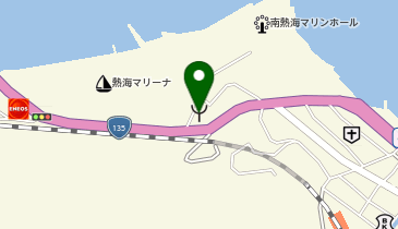 熱海市役所南熱海支所の地図画像