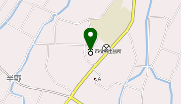 富士宮市役所白糸出張所の地図画像