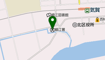 細江警察署の地図画像