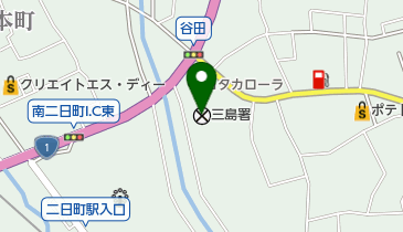 三島警察署の地図画像