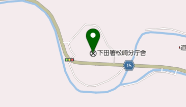 下田警察署松崎分庁舎の地図画像