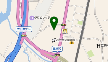 伊豆中央警察署の地図画像