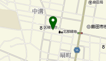 島田税務署の地図画像
