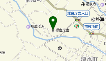 熱海健康福祉センターの地図画像