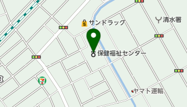 清水保健福祉センターの地図画像