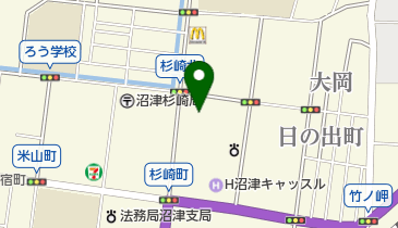 ぬまづ健康福祉プラザの地図画像