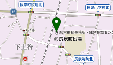 総合福祉事務所・総合相談センターの地図画像