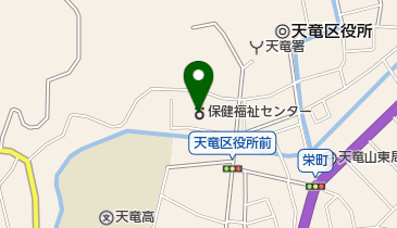 浜松市天竜保健福祉センターの地図画像