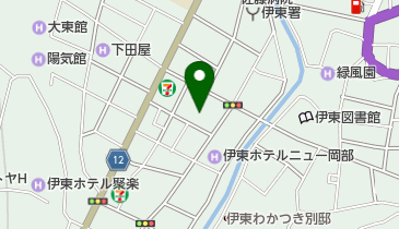 伊東市健康福祉センターの地図画像