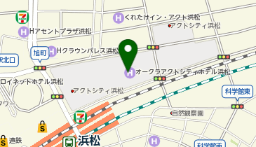 ハローワーク浜松アクトタワー庁舎の地図画像