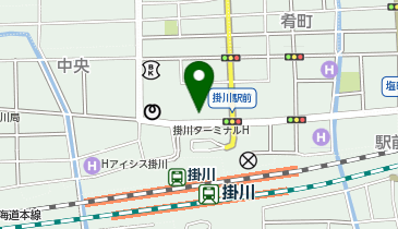 ハローワーク掛川の地図画像