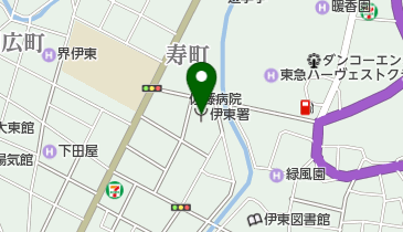 伊東消防署の地図画像