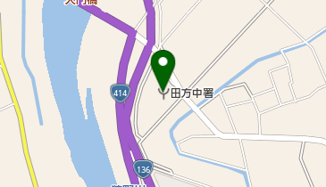 田方中消防署の地図画像