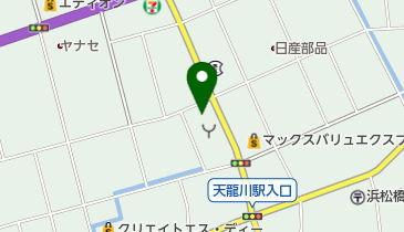 浜松市東消防署本署の地図画像