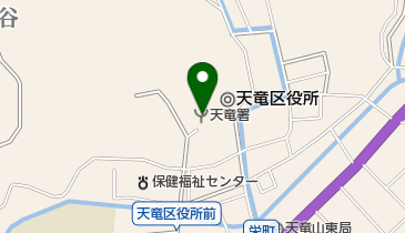 浜松市天竜消防署の地図画像