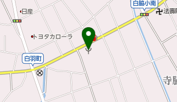 浜松市南消防署白脇出張所の地図画像