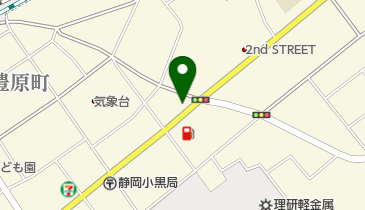 静岡市消防団第8分団の地図画像