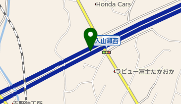 富士市西消防署鷹岡分署の地図画像