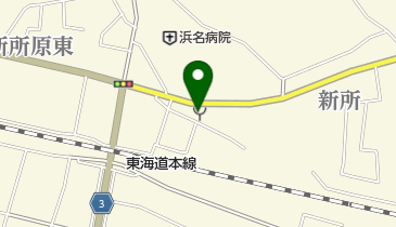 湖西市消防署西分署の地図画像