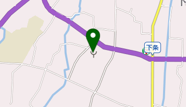 西消防署上野分署の地図画像