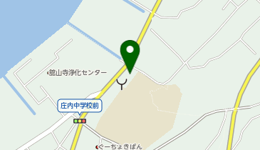 浜松市西消防署庄内出張所の地図画像