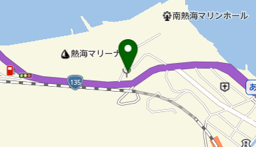 熱海市消防署南熱海出張所の地図画像