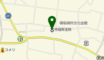 御前崎市消防署白羽出張所の地図画像