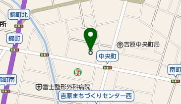 富士簡易裁判所の地図画像