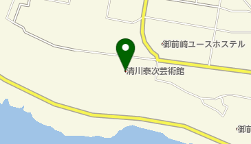 御前崎市清川泰次芸術館の地図画像