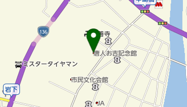 唐人お吉記念館の地図画像