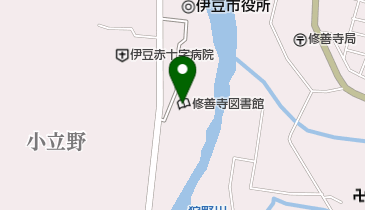 伊豆市立修善寺図書館の地図画像
