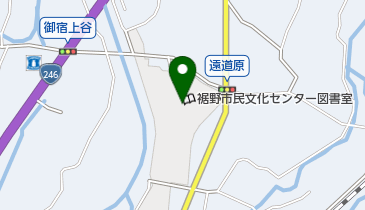 裾野市立鈴木図書館裾野市民文化センター図書室の地図画像