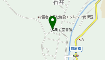 南伊豆町立図書館の地図画像