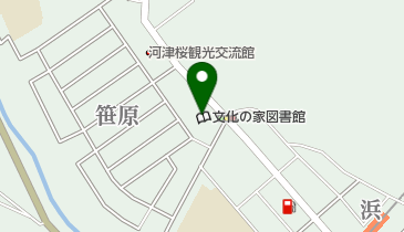 河津町立文化の家図書館の地図画像