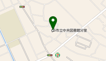 富士市立中央図書館田子浦分室の地図画像