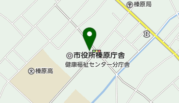 牧之原市立文化の森図書館いろ葉の地図画像