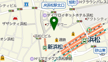 浜松市立中央図書館駅前分室の地図画像