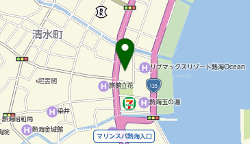 熱海山口美術館の地図画像