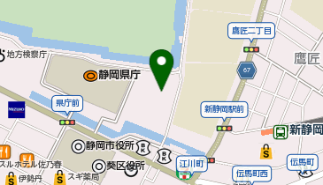 静岡市歴史博物館の地図画像