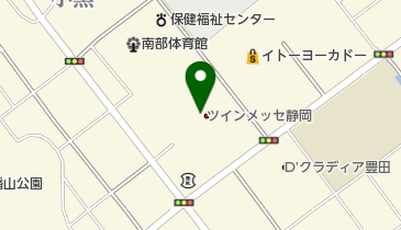 ツインメッセ静岡の地図画像